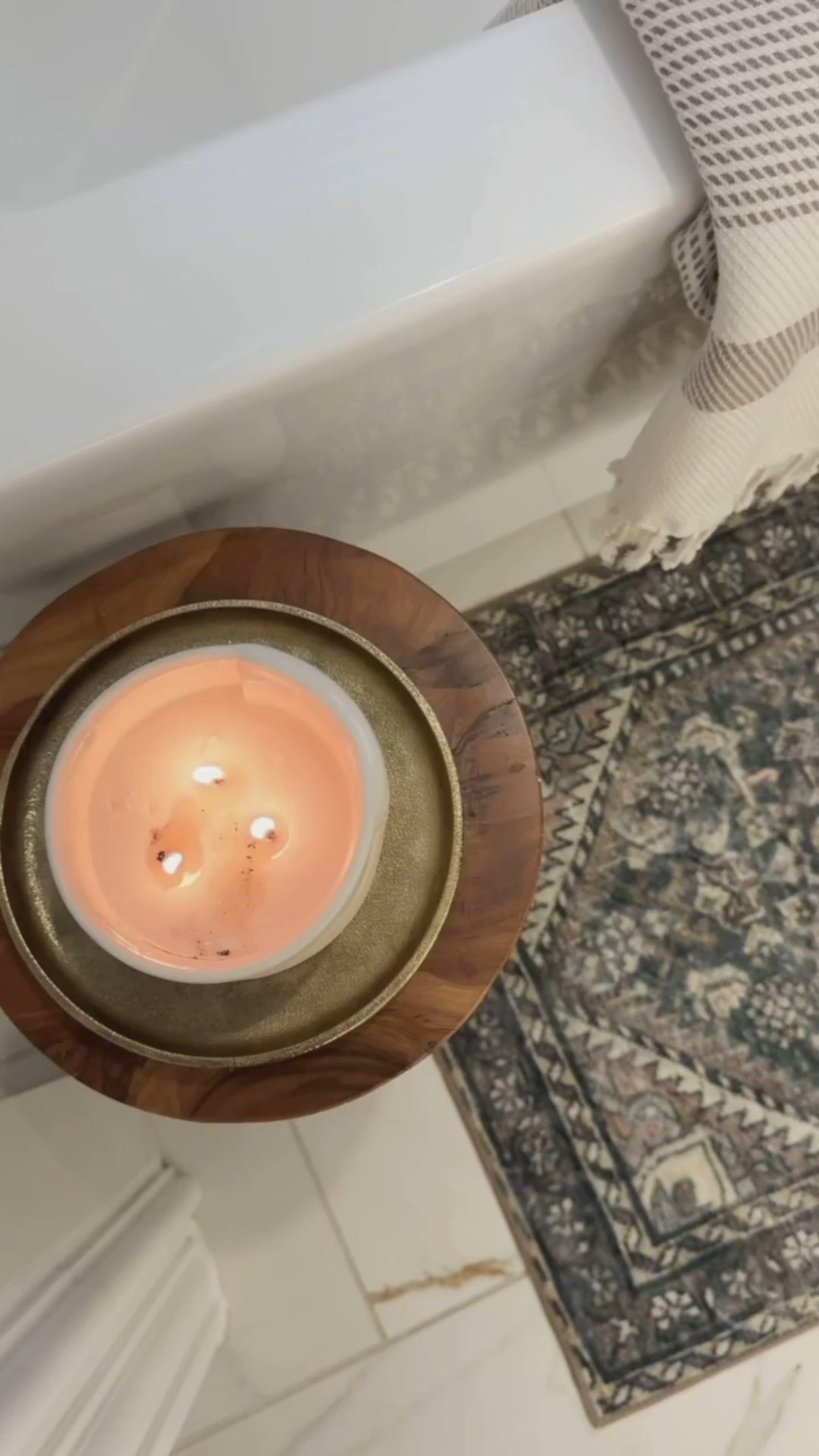  Did you know you can use kitchen mats as bath mats? Well now you do! They have prettier designs than regular mats 😍

#bathmat #kitchenmat #bathroomdesign #bathroomstyleinspo #cozybathroom #bathroomdecor

 #LTKStyleTip

#LTKHome #LTKFindsUnder100