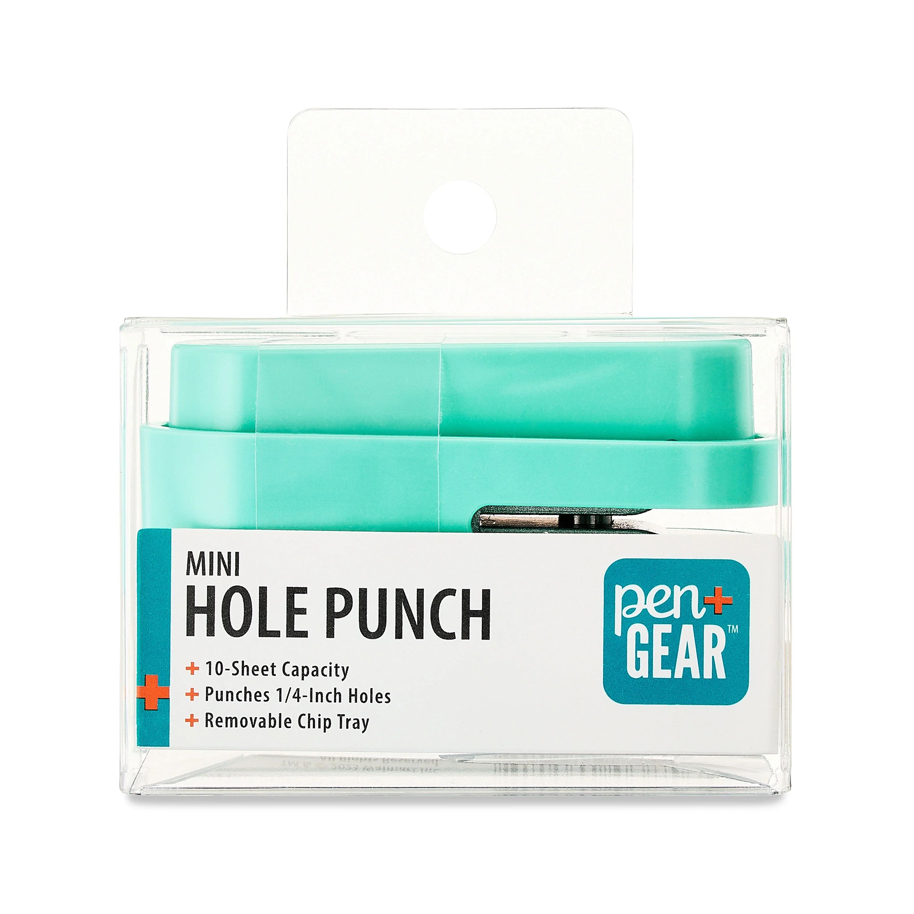 Pen+Gear Mini Hole Punch, Green | Walmart (US)