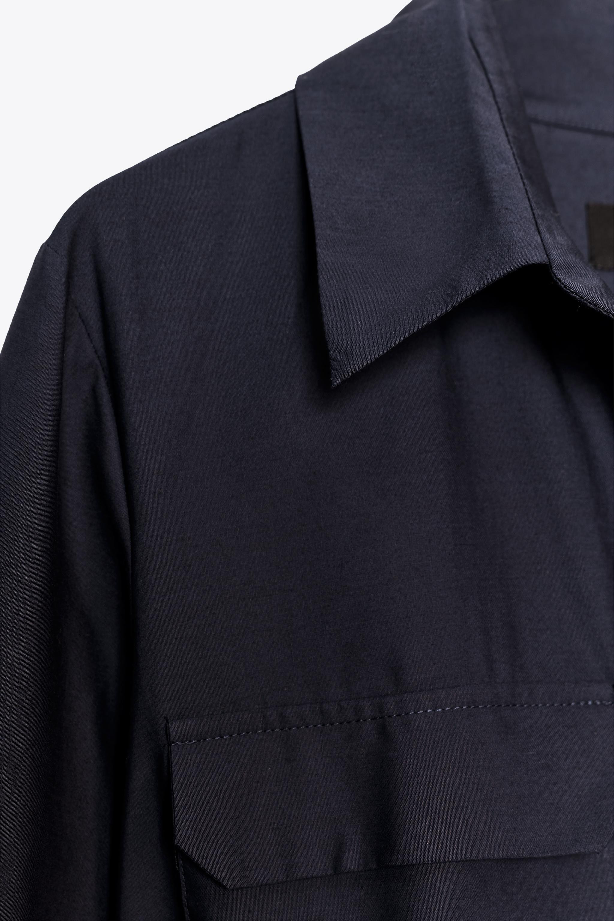 ZW COLLECTION POPLIN SHIRT DRESS | Zara US