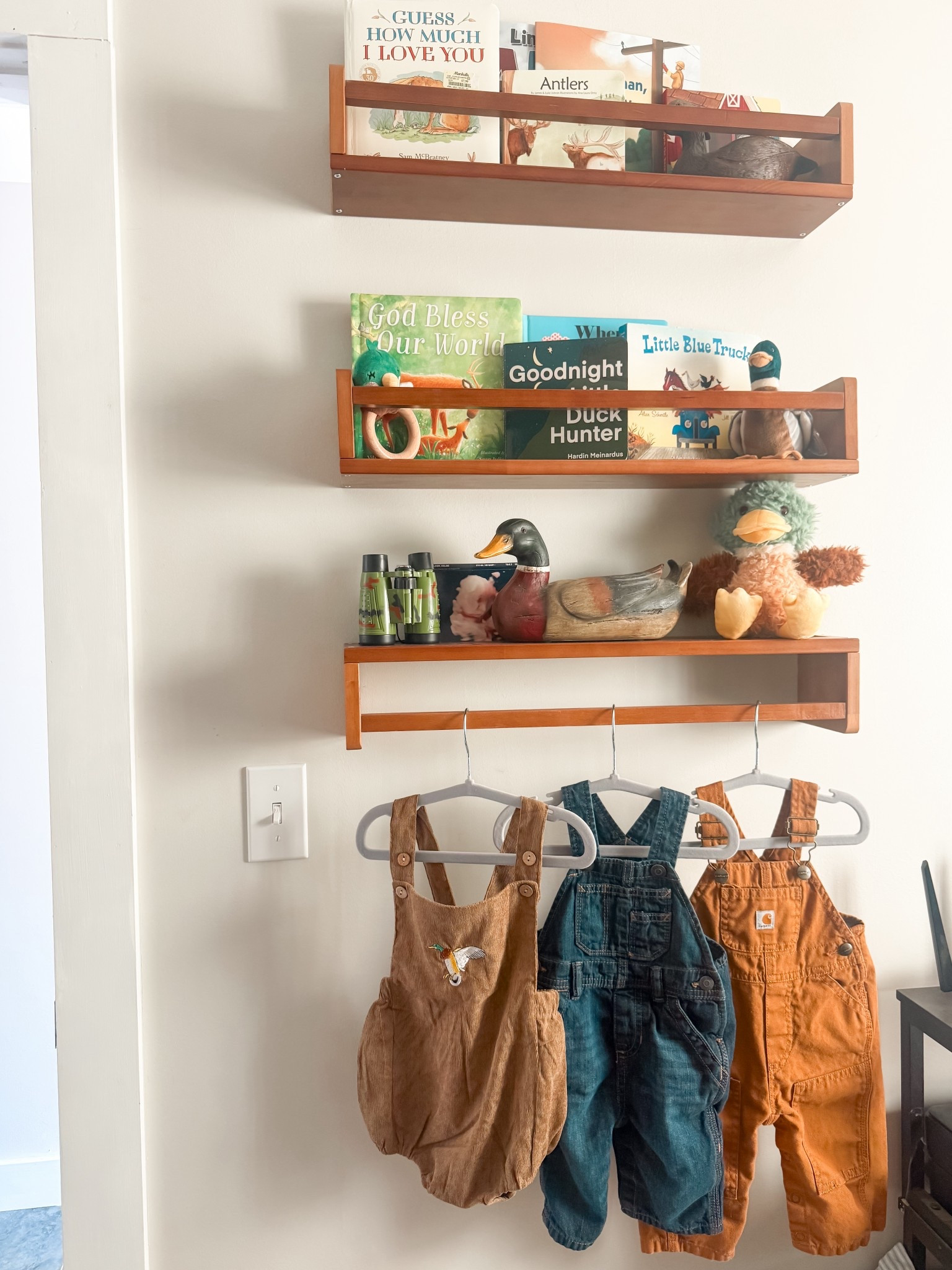 Obsessed with little man’s nursery book shelves!! Great quality, and perfect for any duck theme!

#LTKBaby #LTKBump #LTKHome