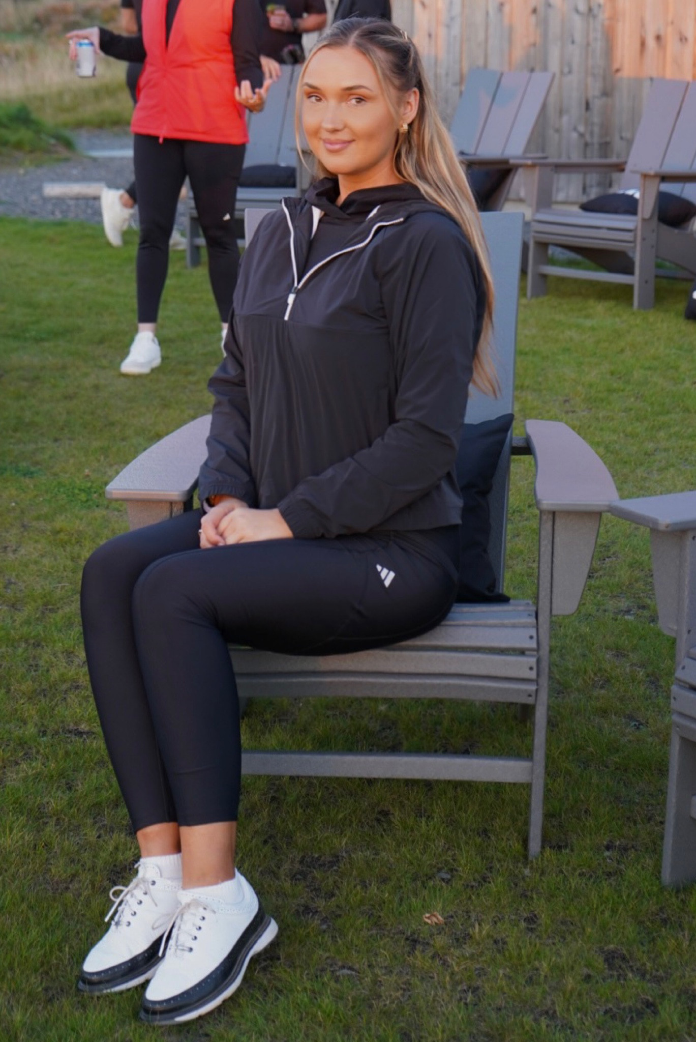 Golf leggings are here!! They have pocket & fleece on the inside. So comfy & feel thick enough where you don’t feel insecure in a legging while golfing xx

#LTKSeasonal