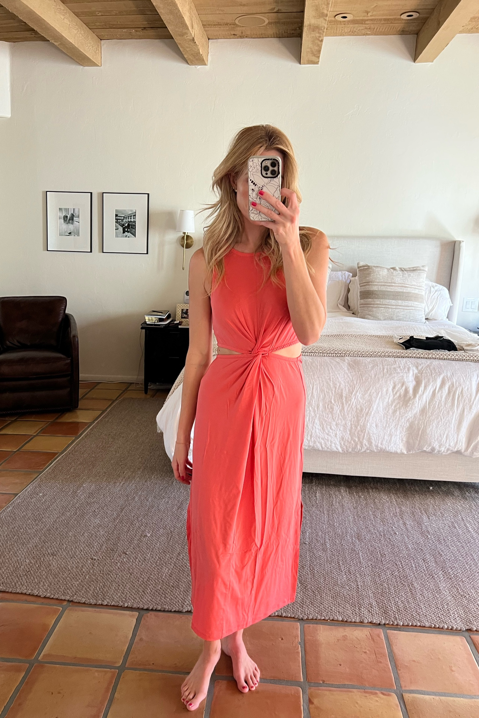 Sale alert! Around the world cutout twist front dress from beyond yoga. Wearing size small. Perfect for vacation, the beach, pool, travel and my fellow light spring girlies 

#LTKSwim #LTKSaleAlert #LTKFindsUnder50