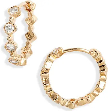 Nova Star Huggie Hoop Earrings | Nordstrom