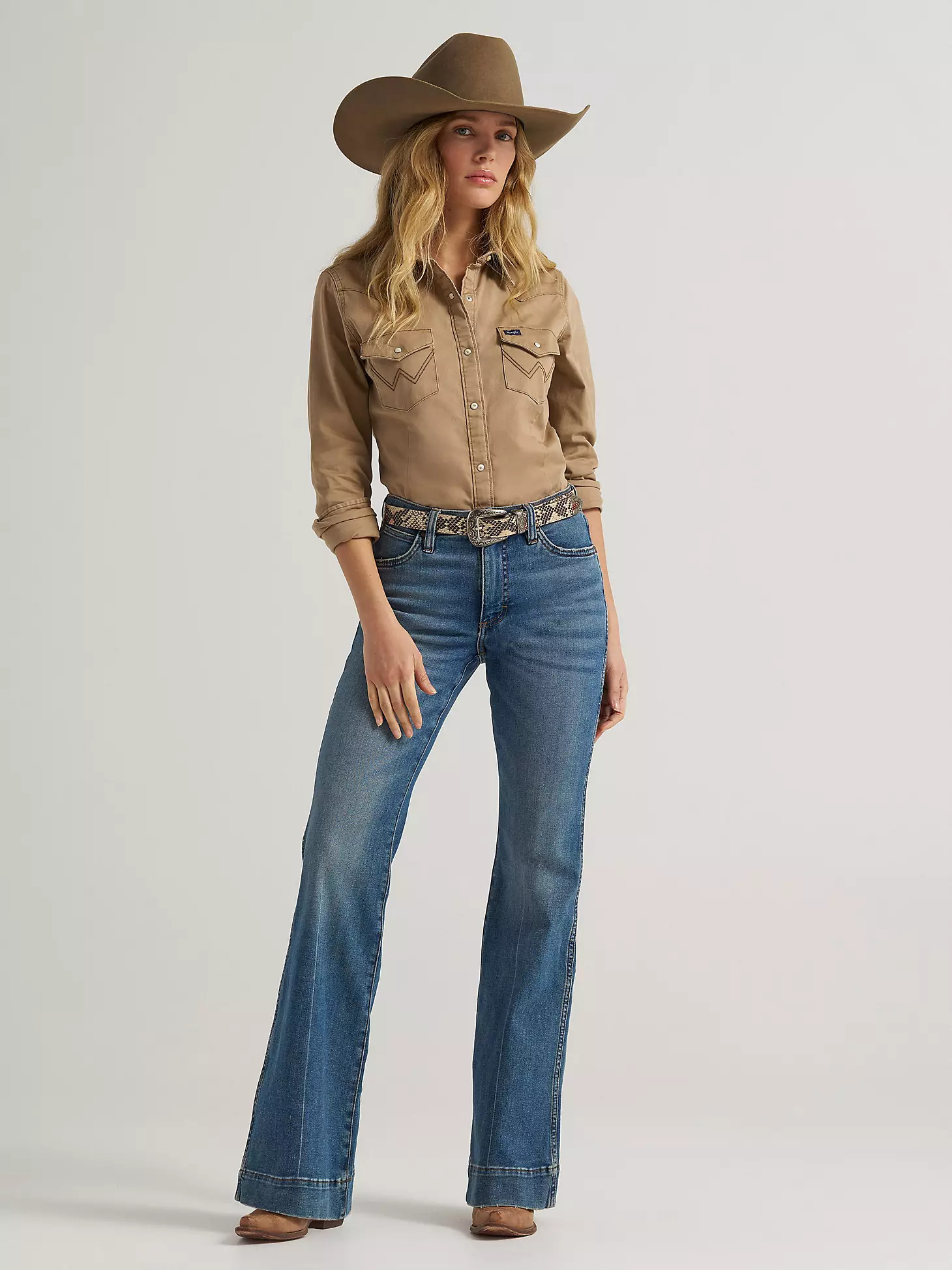 Women's Wrangler Retro® Bailey High Rise Trouser Jean | Wrangler