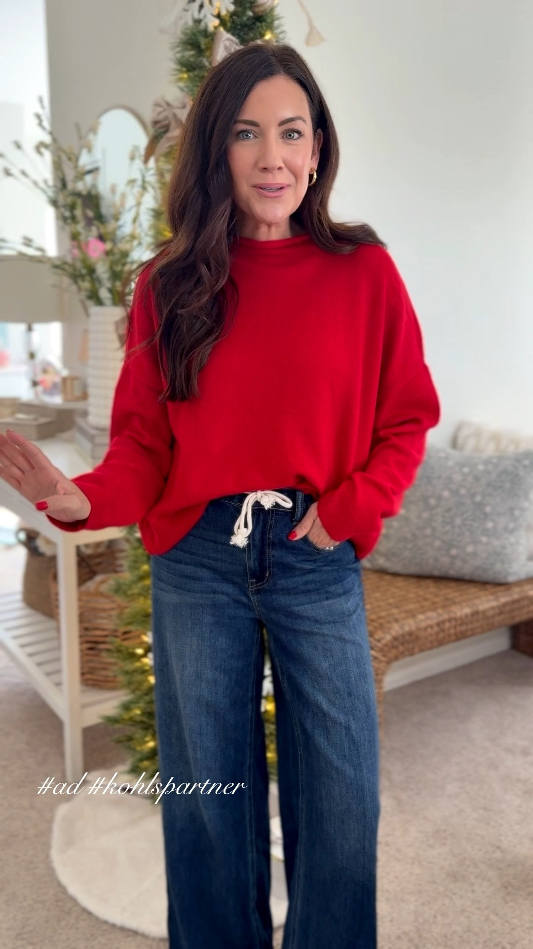 @kohls #AD #kohlspartner #kohlsfinds 
Sweater on sale for $12😍 wearing a medium
Jeans-small, so comfy!! Come in 3 washes!
Spend over $25 get free shipping  #blackfriday 

#LTKSaleAlert #LTKGiftGuide #LTKCyberWeek