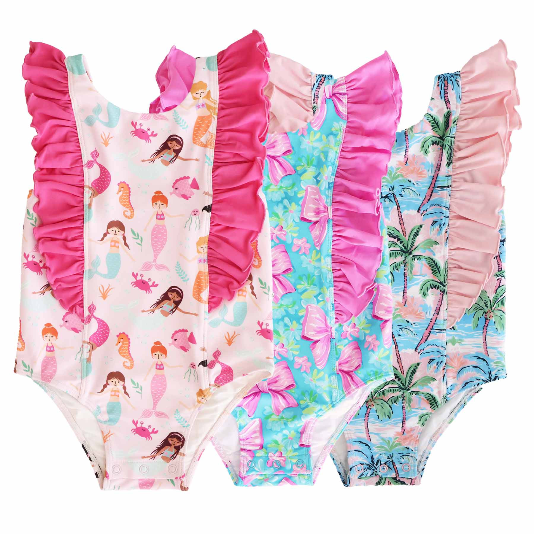 Double Ruffle One Piece | Best Sellers | Caden Lane