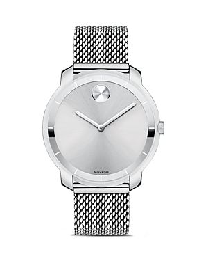 Movado Bold Mid Size Silver Tone Watch, 36mm | Bloomingdale's (US)