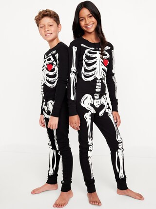 Printed Gender-Neutral Snug-Fit Pajama One-Piece for Kids | Old Navy (US)