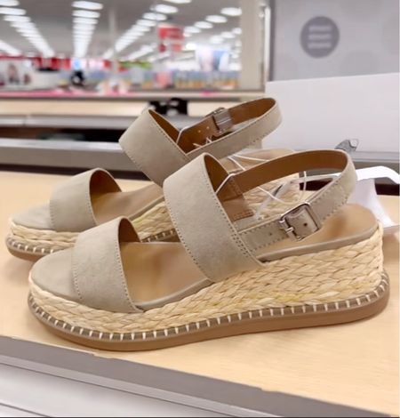 New Target sandals, Target wedges , Spring shoes, Target style 

#LTKshoecrush #LTKstyletip #LTKunder50