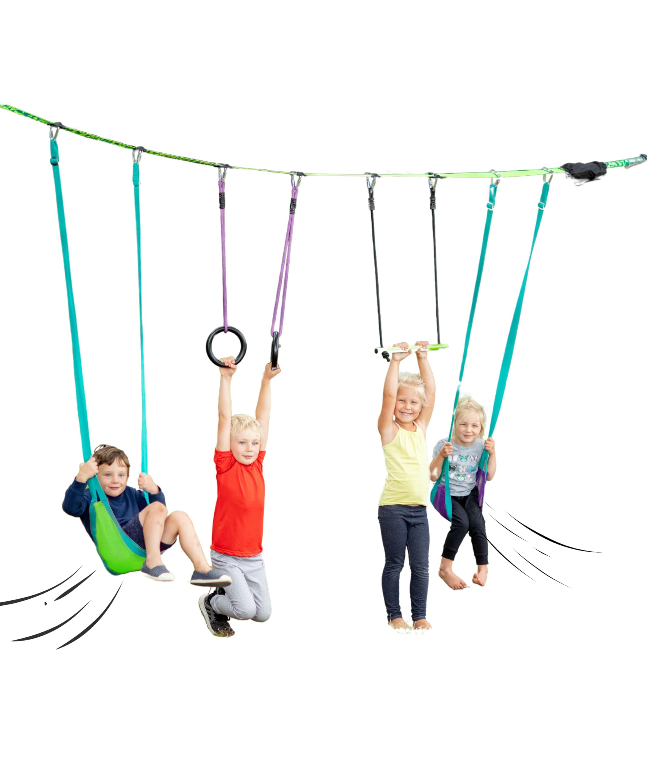 slackers Swing Line - Turn Healthy Trees Into The Perfect Backyard Swingset - slackers Tree Swing... | Amazon (US)