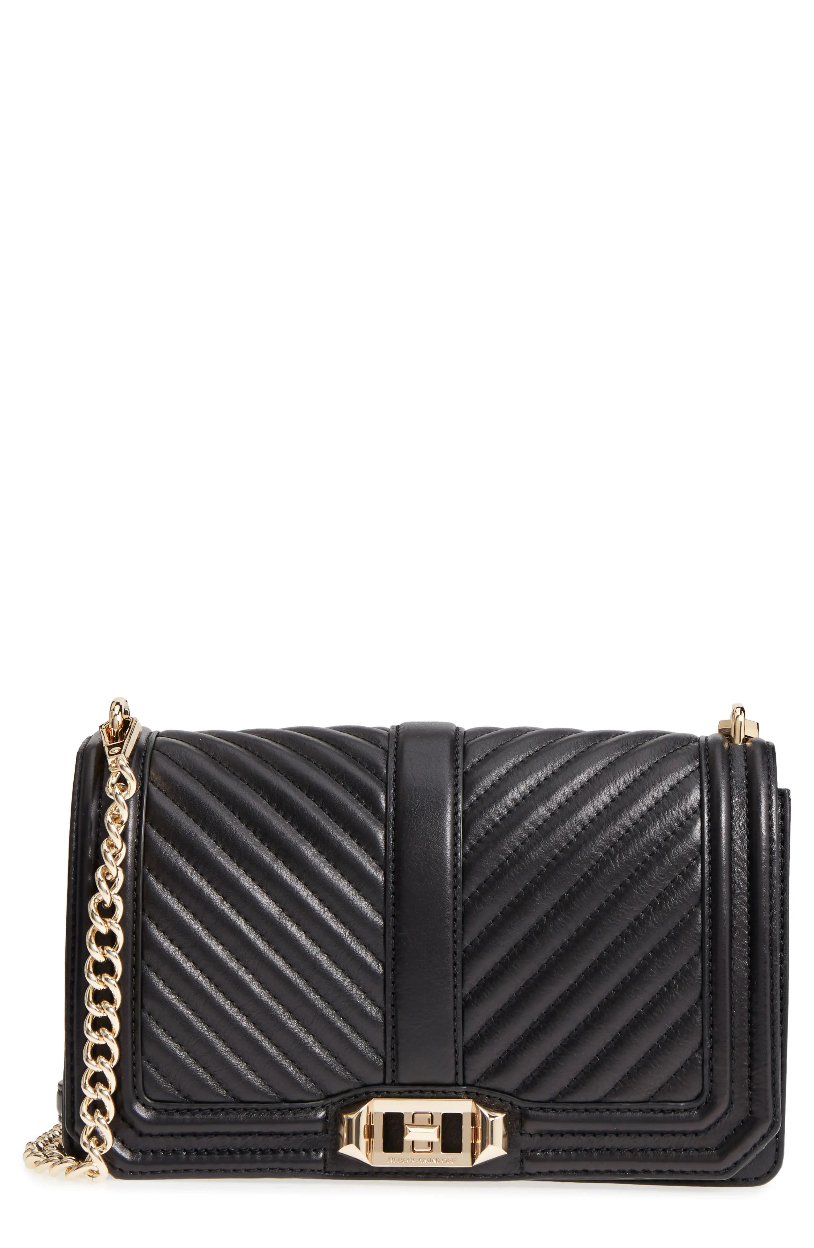 Rebecca Minkoff 'Chevron Quilted Love' Crossbody Bag | Nordstrom