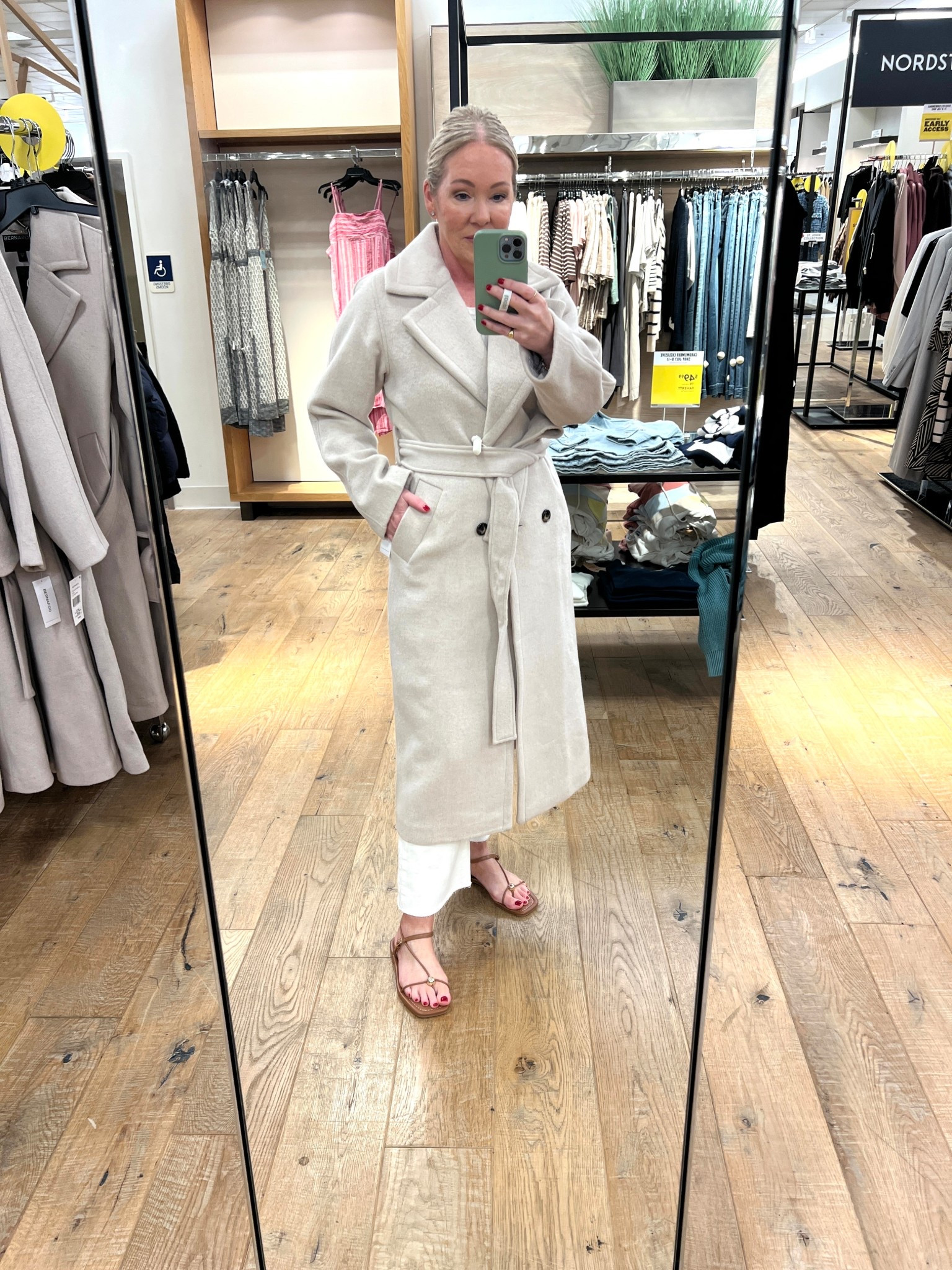 Beautiful Nordstrom Anniversary Sale wrap coat. Very heavy and warm. 
Wearing size S


#LTKOver40 #LTKSeasonal #LTKSaleAlert