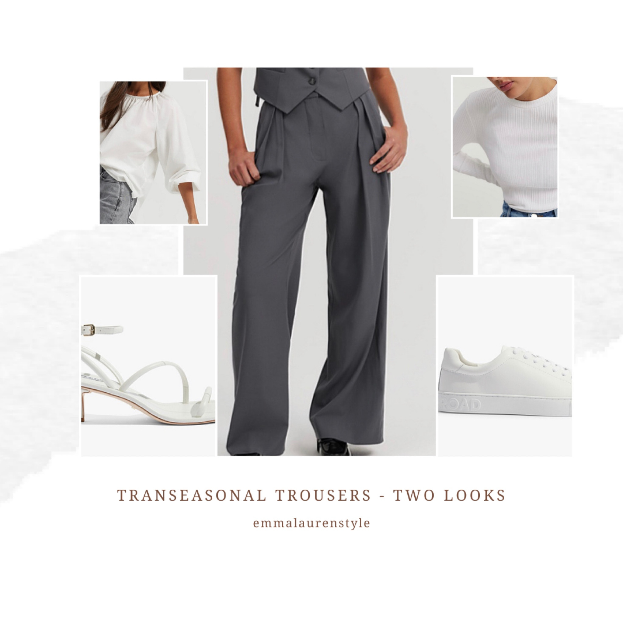 Transeasonal trousers - two looks to dress them up or down. 

#LTKSeasonal #LTKstyletip #LTKaustralia
