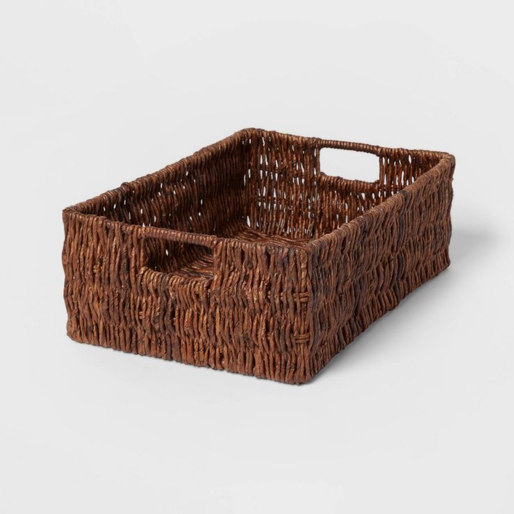 Woven Banana Bark Folio Bin - Brightroom™ | Target