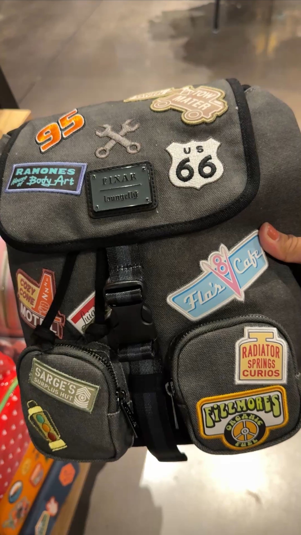 Radiator Springs Backpack ⚡️🚘🏁