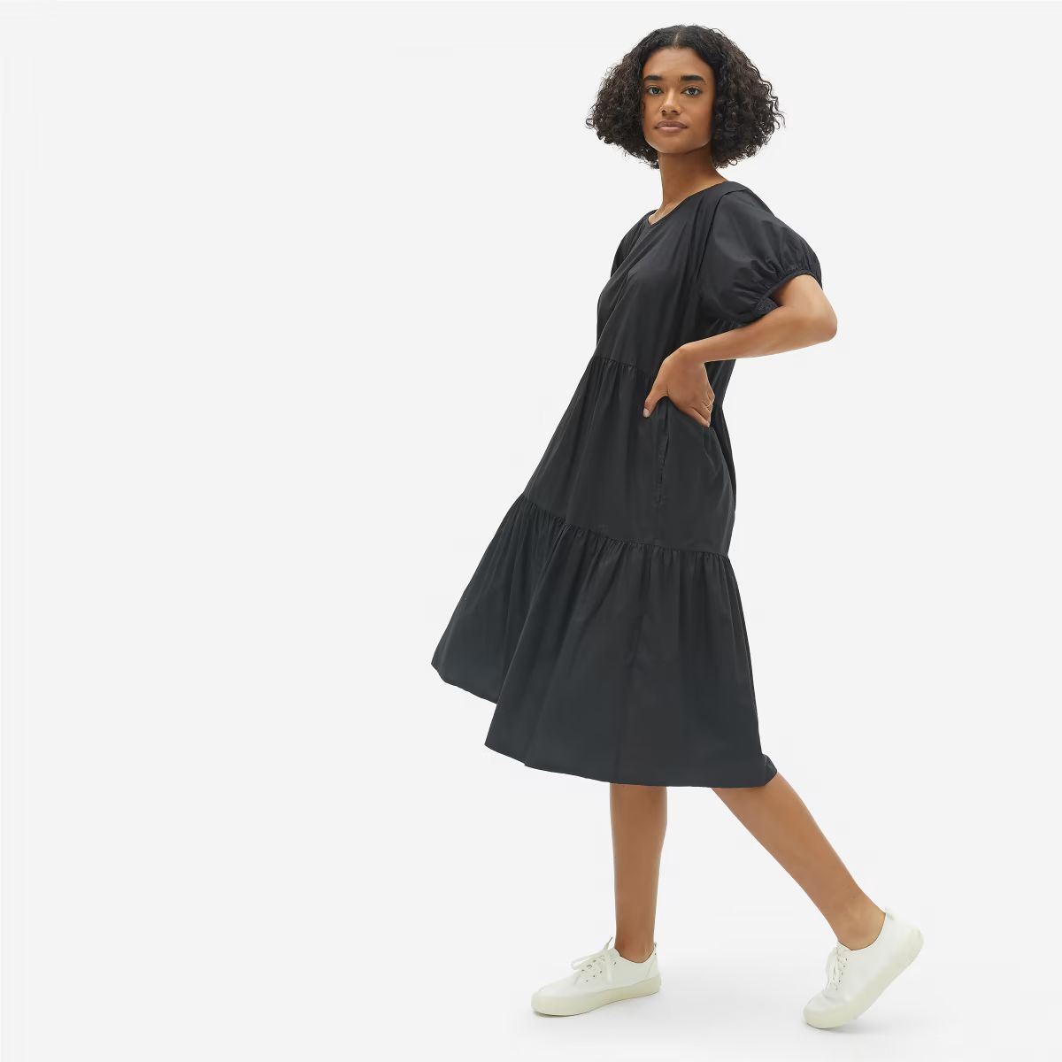 The Tiered Cotton Dress | Everlane