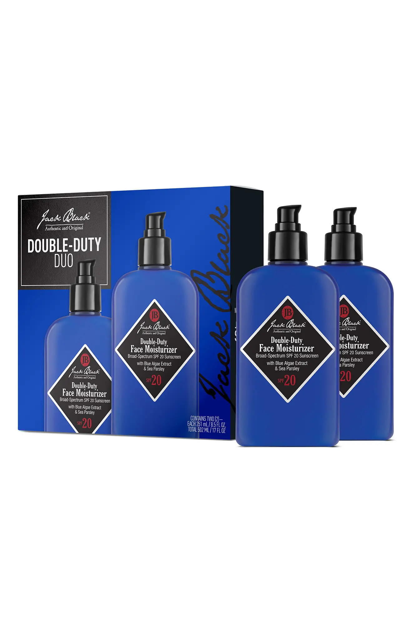 Double-Duty Face Moisturizer SPF 20 $100 Value (Men) | Nordstrom | Nordstrom