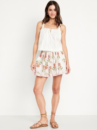 High-Waisted Pull-On Poplin Shorts -- 2.5-inch inseam | Old Navy (US)