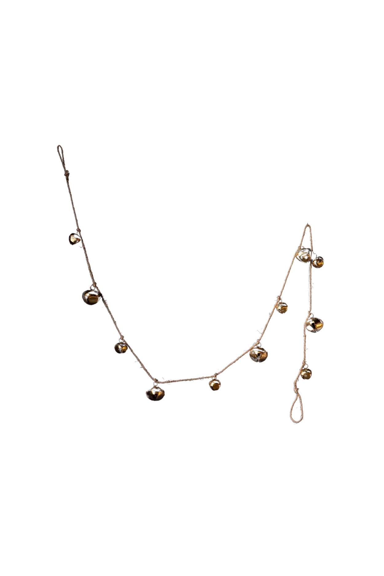 Jingle Brass Bell Garland | Luxe B Co