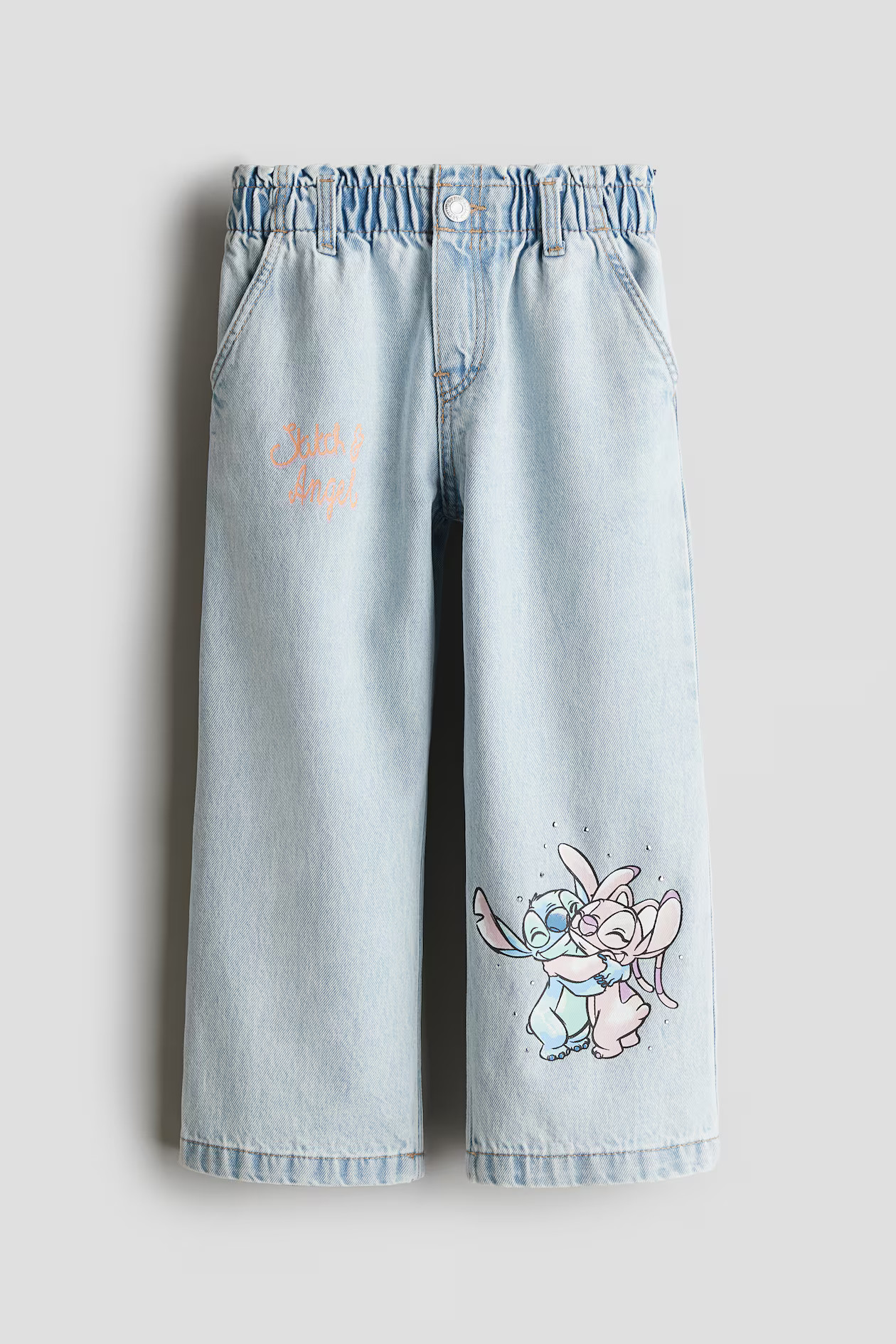 Motif-Detail Wide Leg Jeans | H&M (US + CA)