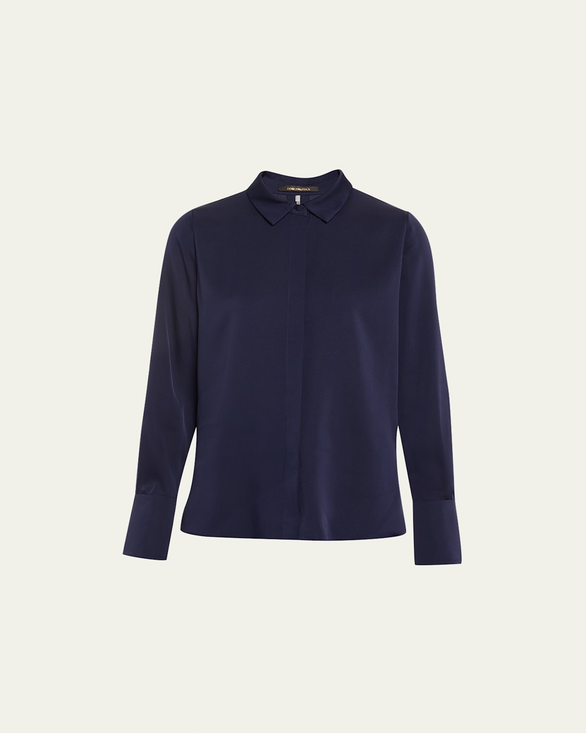 Larissa Split-Cuff Button-Down Blouse | Bergdorf Goodman