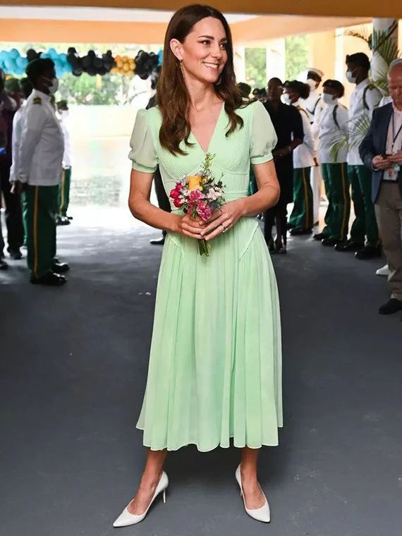Kate Middleton Short Sleeve Summer Dress | Etsy | Etsy (US)