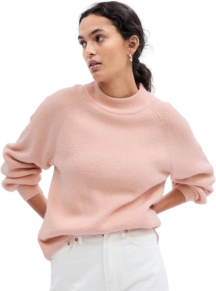 GAP Women's Forevercozy Ribbed Crewneck Sweater | Amazon (US)