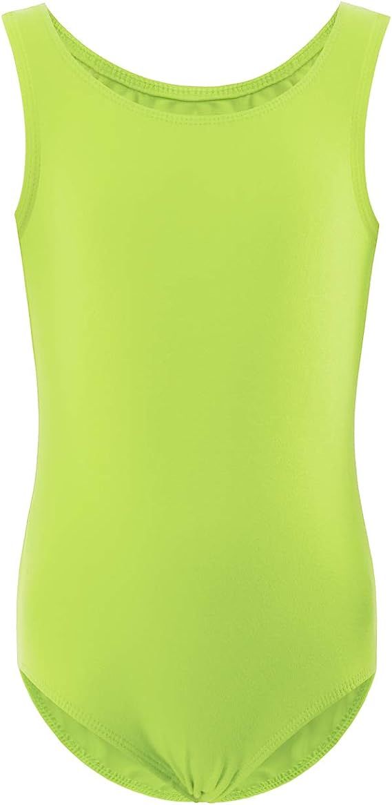 WEGETIT Gymnastics Leotards for Girls Classic Ballet Sleeveless | Amazon (US)