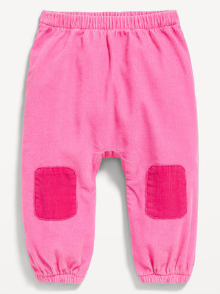 Pull-On Corduroy Knee Patch Pants for Baby | Old Navy (US)