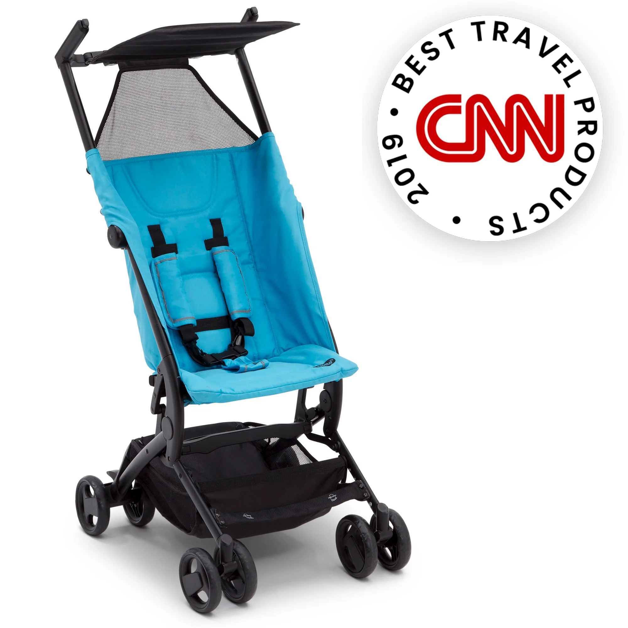Delta Children The Clutch Lightweight Stroller, Aqua | Walmart (US)
