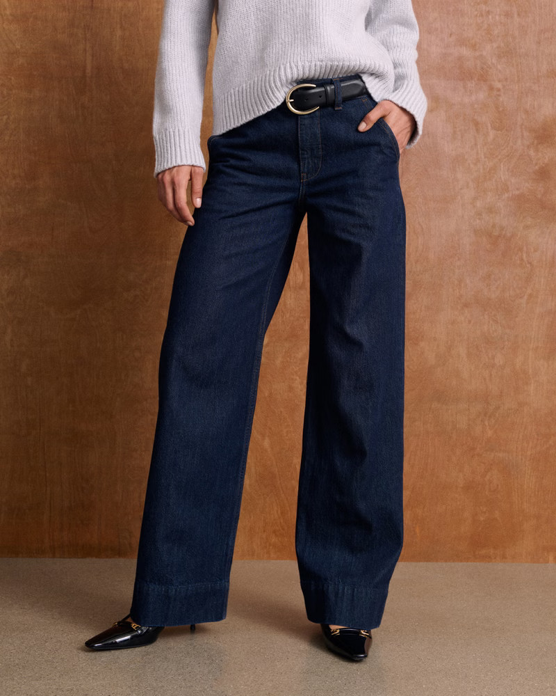 Women's Low Rise Ultra Loose Jean | Women's Bottoms | Abercrombie.com | Abercrombie & Fitch (US)