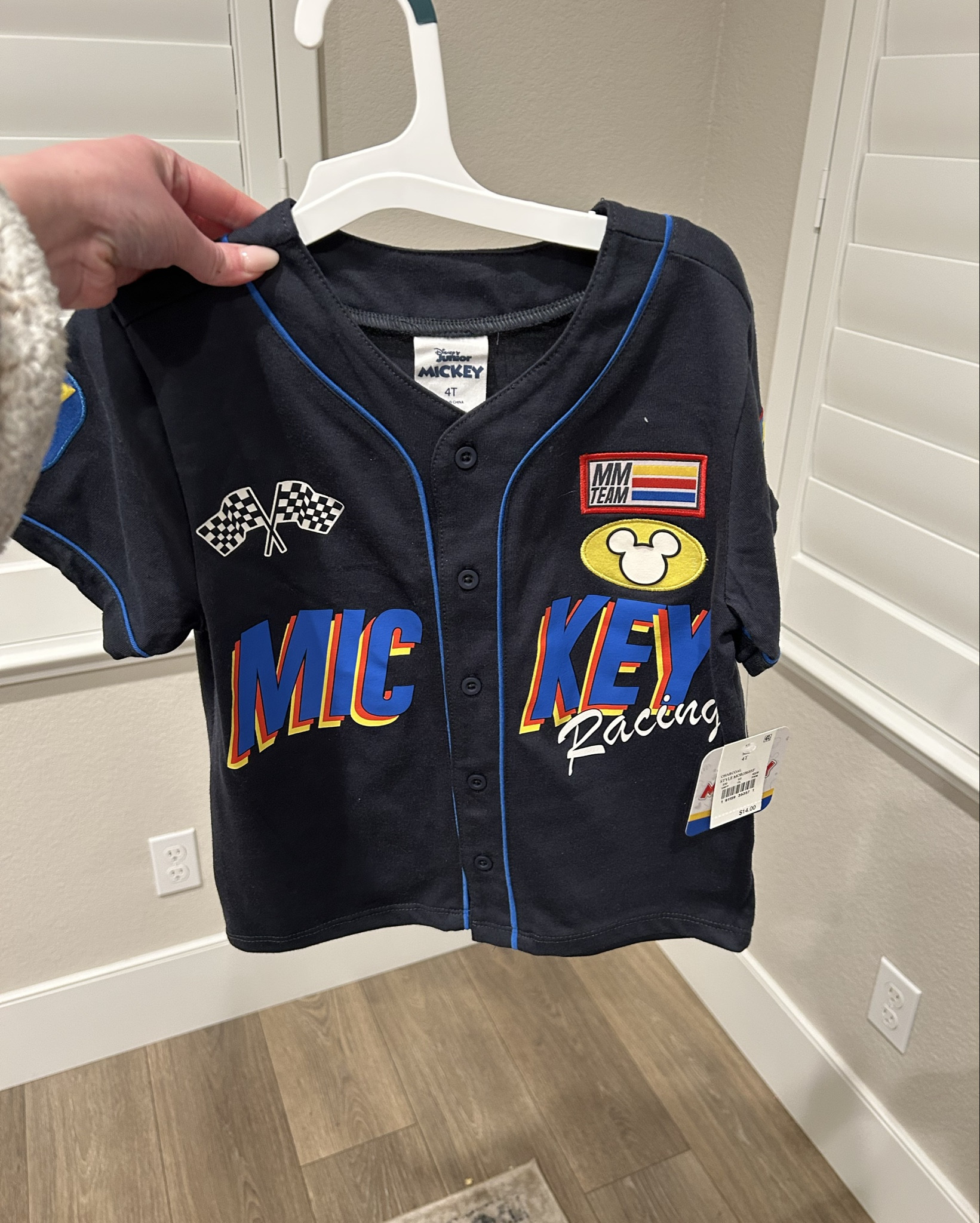 Just picked up this adorable Toddler Mickey Jersey at Target! 

It’s lightweight and a nice breathable material. This will be perfect for a day in the Disney parks!

#LTKKids #LTKBaby