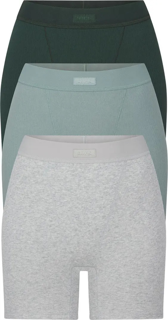 3-Pack Cotton Rib Boxers | Nordstrom