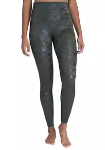 Faux Leather Camo Leggings | Belk