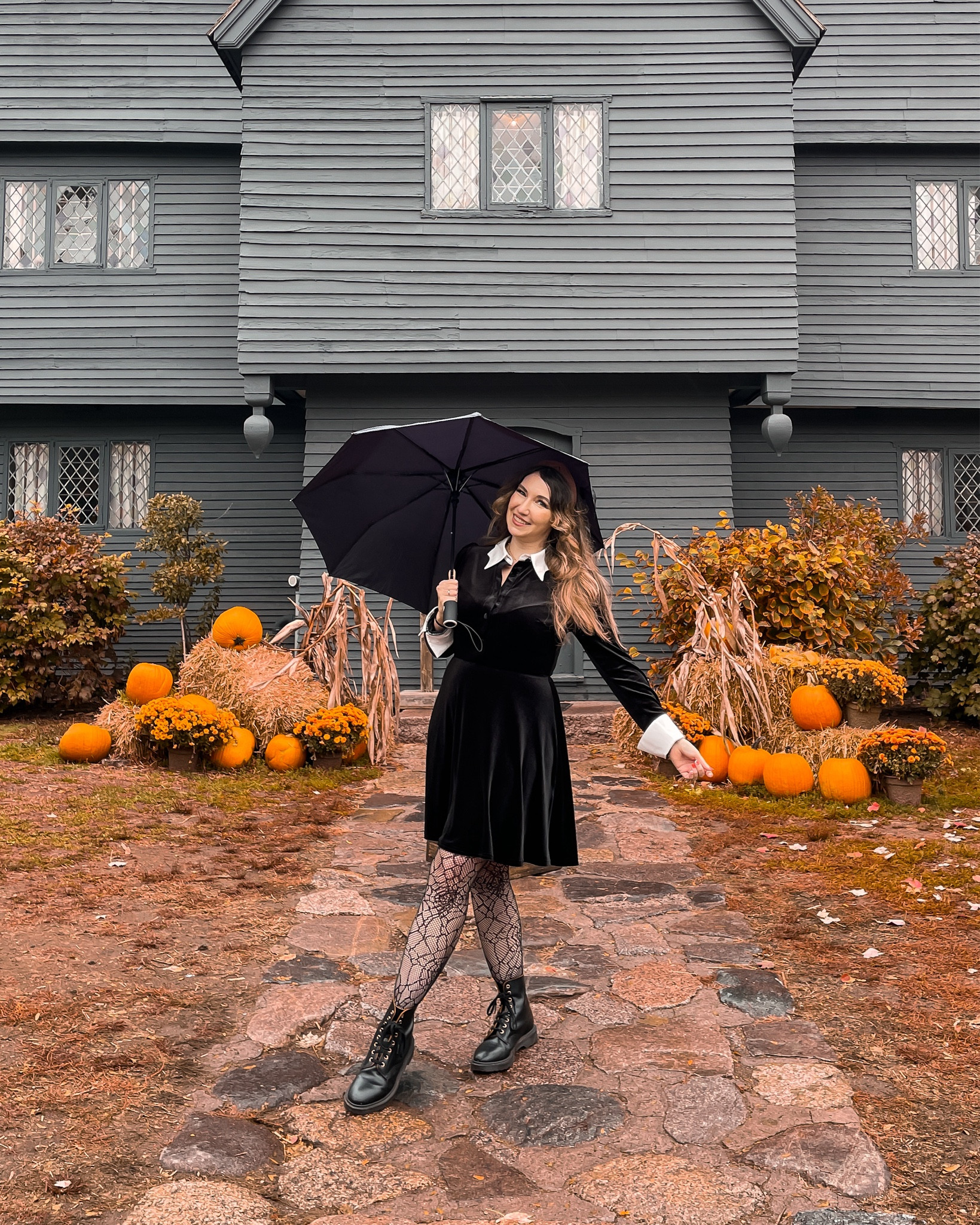 Witchy vibes in Salem for October 🖤🐈‍⬛  

#LTKTravel #LTKSeasonal #LTKMidsize