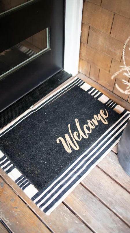 The perfect neutral welcome mat and rug combo! Create a stunning entrance for your guests with these 2 rugs, BOTH for under $40.00! 

#LTKHome #LTKStyleTip