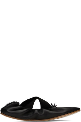 Repetto - Black Gianna Ballerina Flats | SSENSE