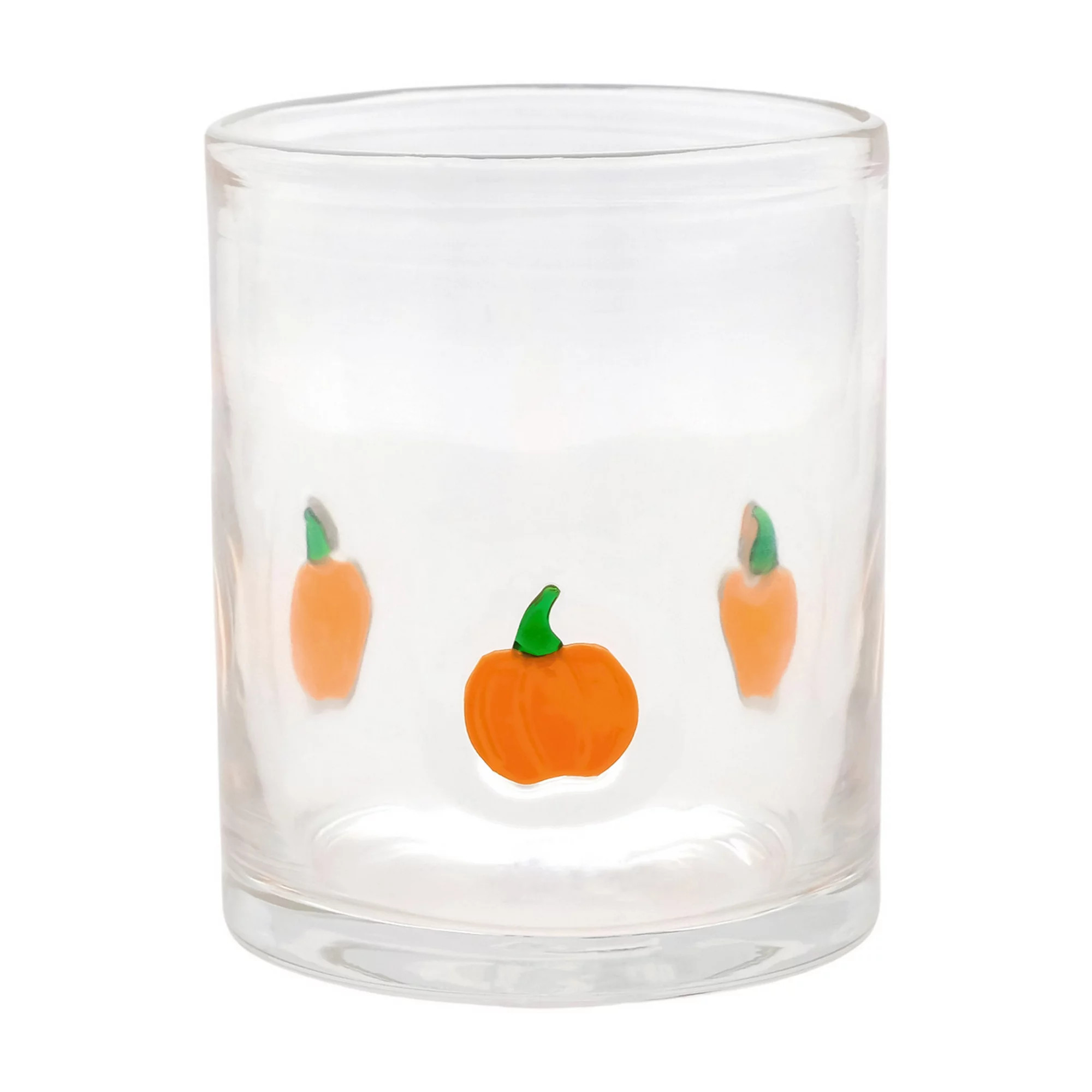 Celebrate Together™ Halloween Pumpkin Icon Drinking Glass, Orange | Kohl's