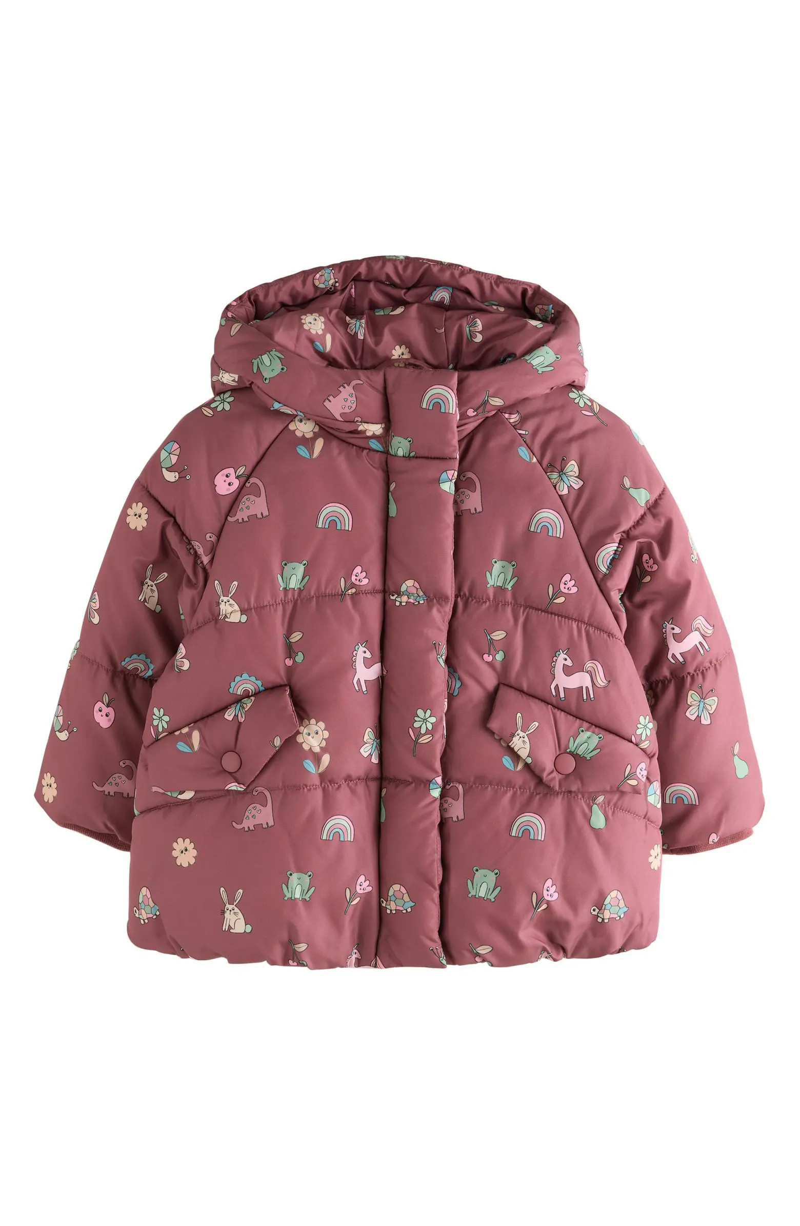 Kids' Character Hooded Puffer Jacket | Nordstrom