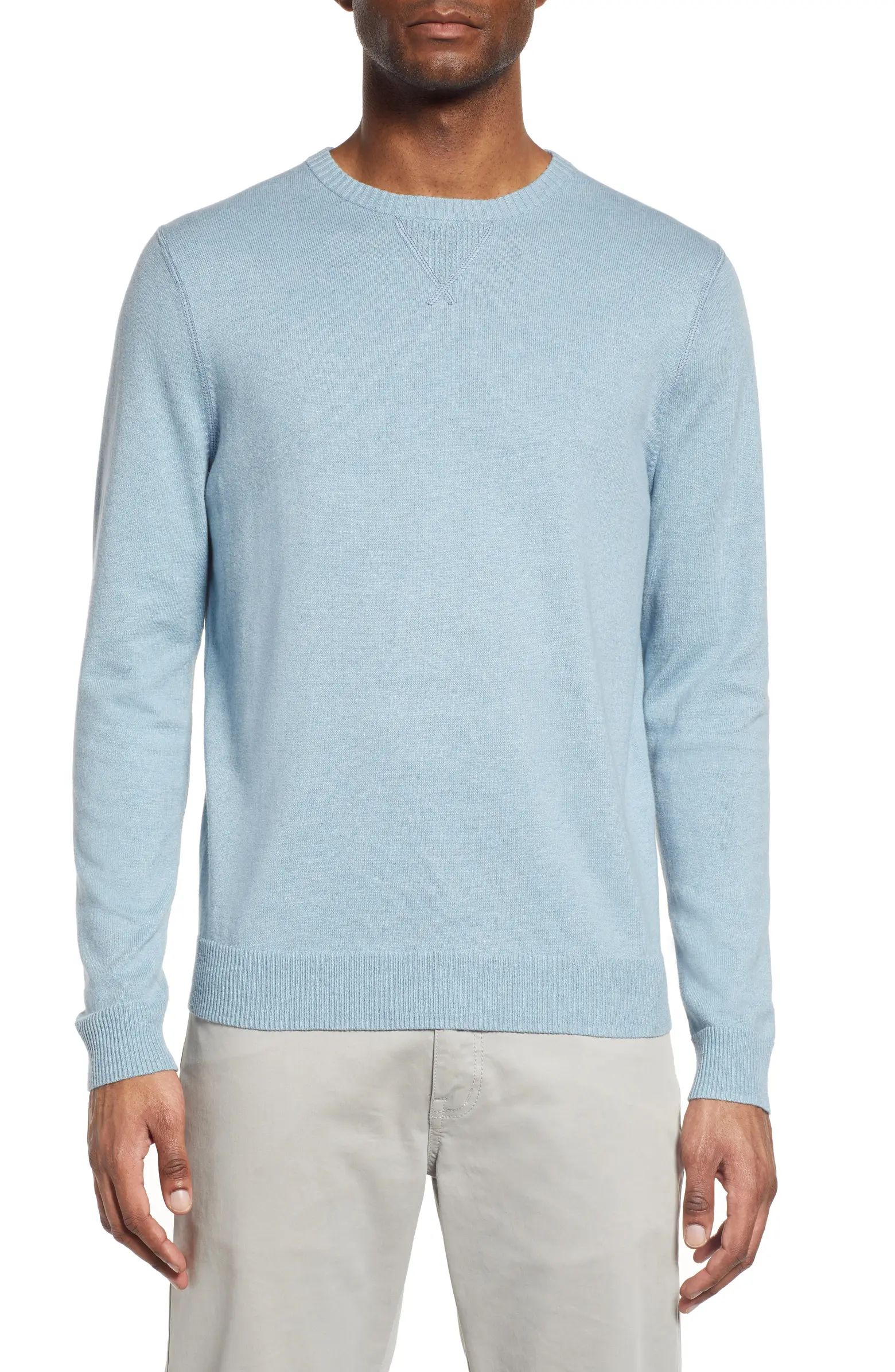 Cotton & Cashmere Crew Sweater | Nordstrom