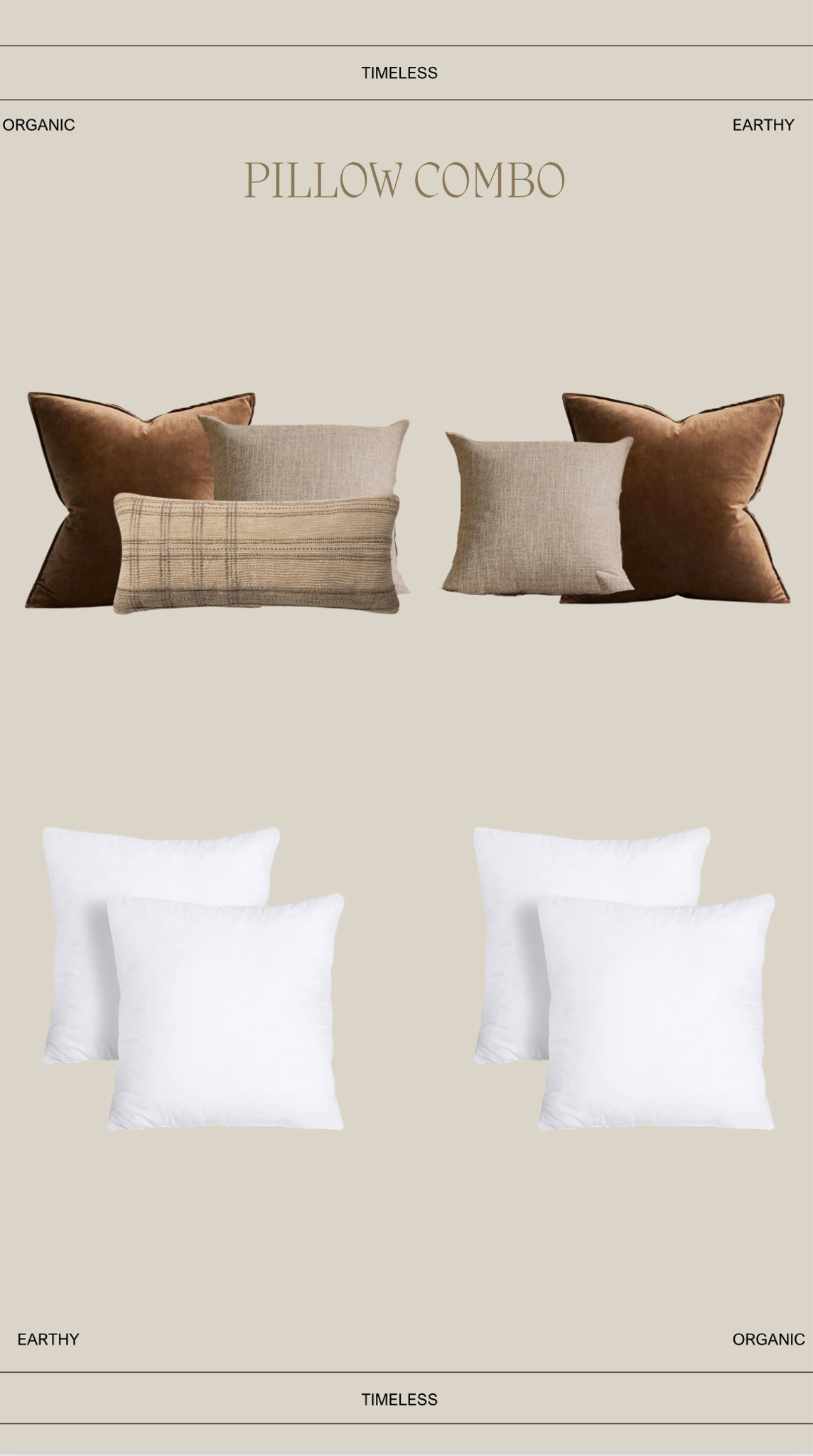 Pillow combo for couch 🤎 

Pillow, pillow cover, couch, living room, Amazon, Wayfair, pillow inserts 

#LTKhome #LTKstyletip #LTKsalealert