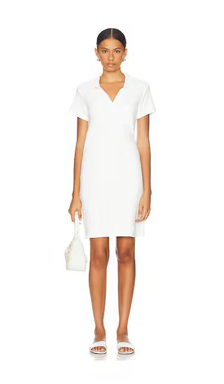Shirt Dress in Cream | White Dress With Sleeves | White Shirt Dress | White Dress Mini | Revolve Clothing (Global)