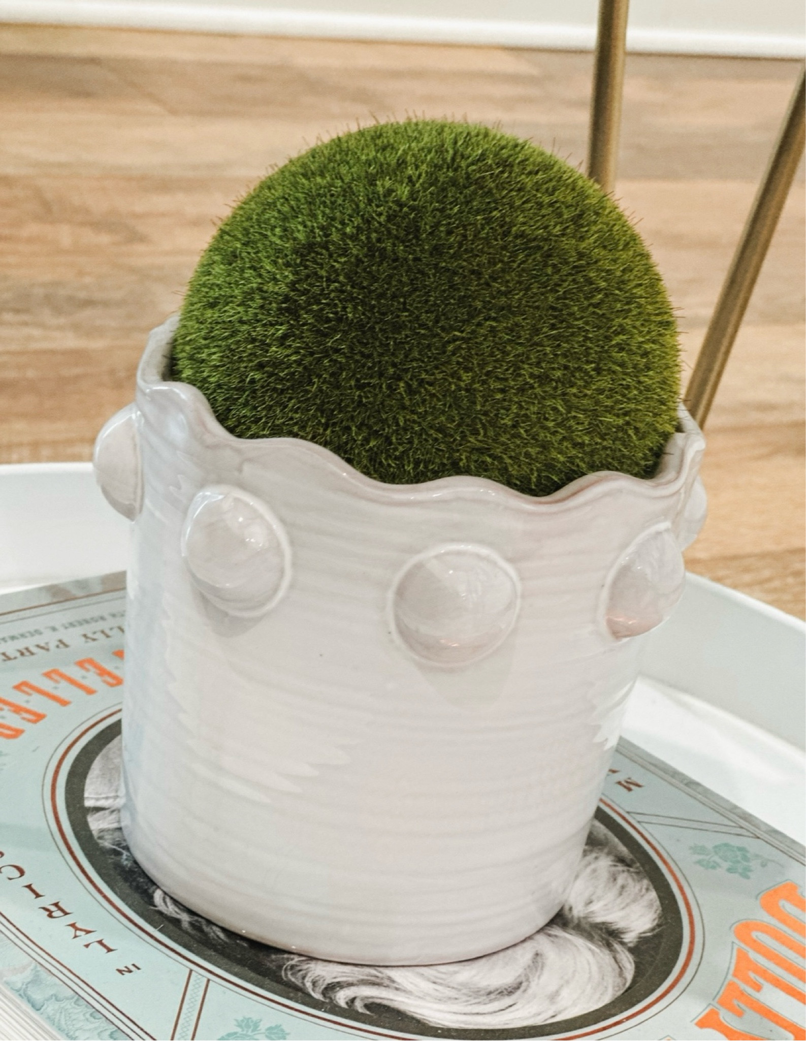 Currently on sale! Love this moss beaded pot from Mudpie 😍 

#LTKsalealert #LTKhome
