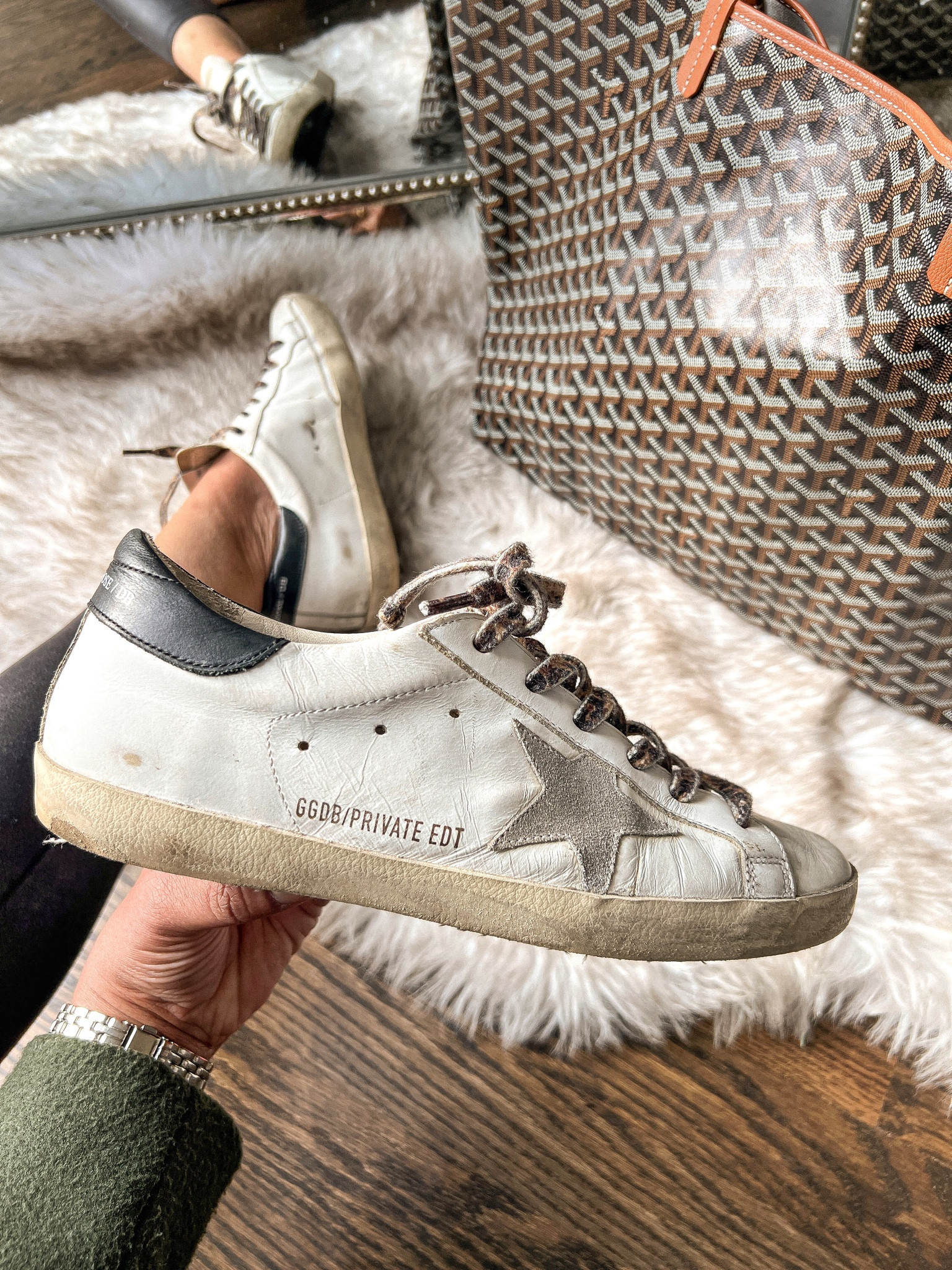 Golden Goose sneakers. 

#LTKstyletip #LTKshoecrush #LTKtravel