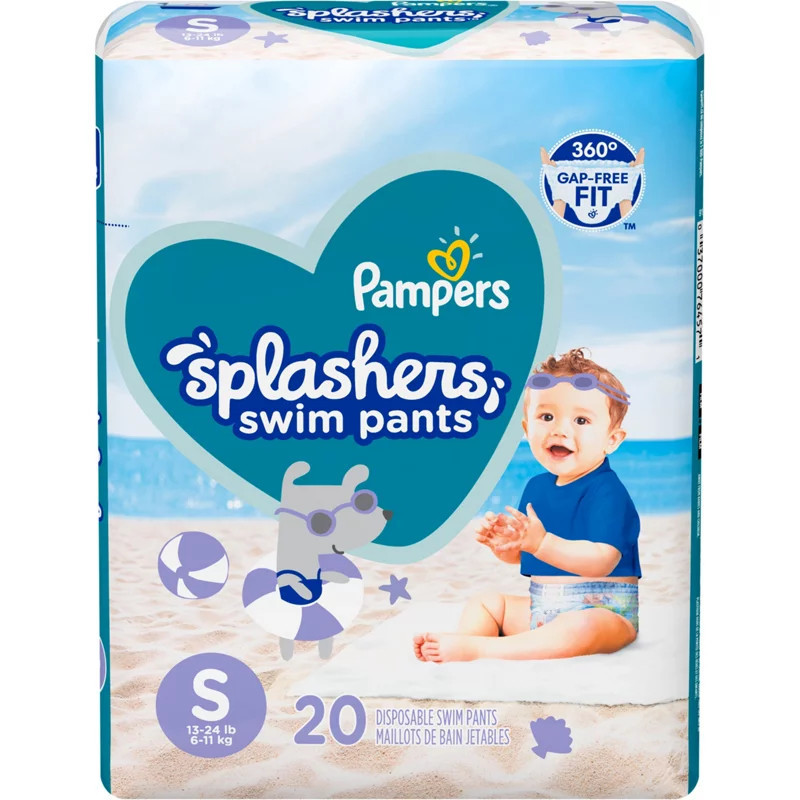 Pampers Infants' Splashers Jumbo Swim Diapers 20-Pack | Academy Sports + Outdoors