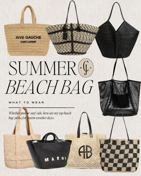 Cells Jane summer beach bag round up. My favorite beach bag styles for the warm weather days ahead!

#LTKswim #LTKitbag #LTKstyletip