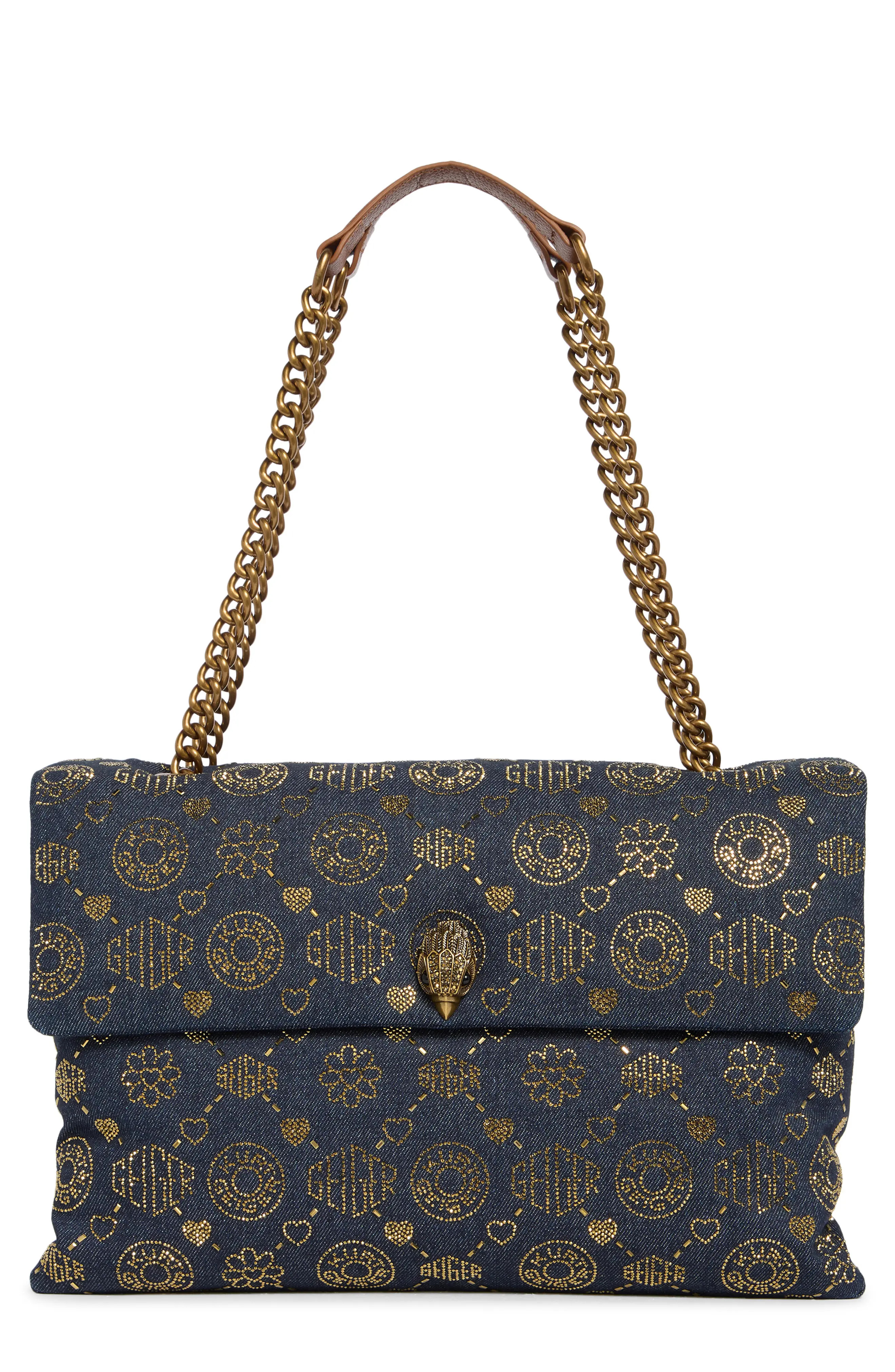 Kurt Geiger London XXL Battersea Denim Shoulder Bag (Women) | Nordstromrack | Nordstrom Rack