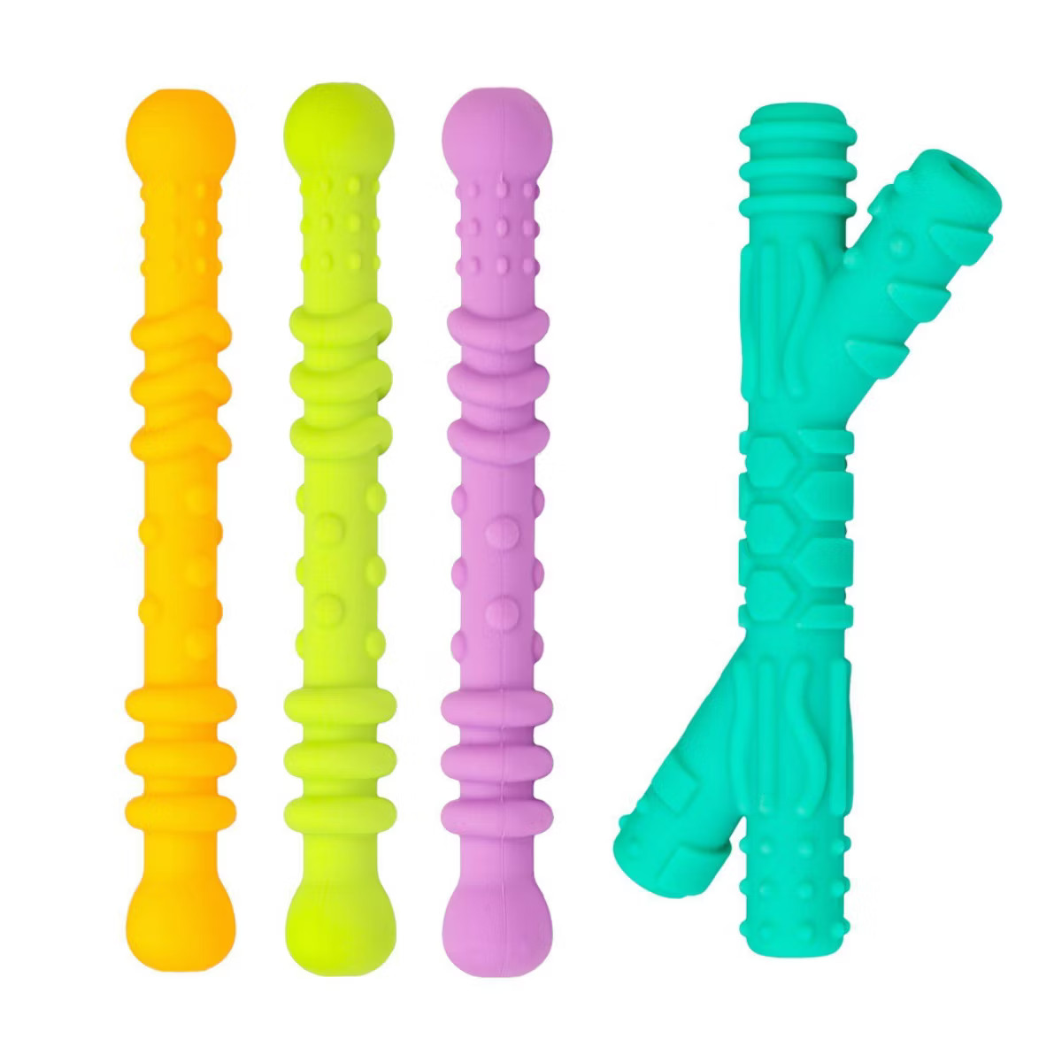 Re-Play Assorted Teether Straws with Cleaning brush - 4pk | Target