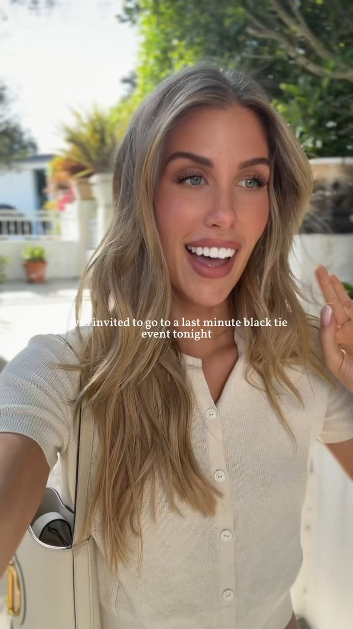 Heading off to a last minute black tie event tonight with NARS, and this is about to be a crazy day! Come with me as I get ready!

#LTKootd #LTKdayinmylife #LTKgrwm