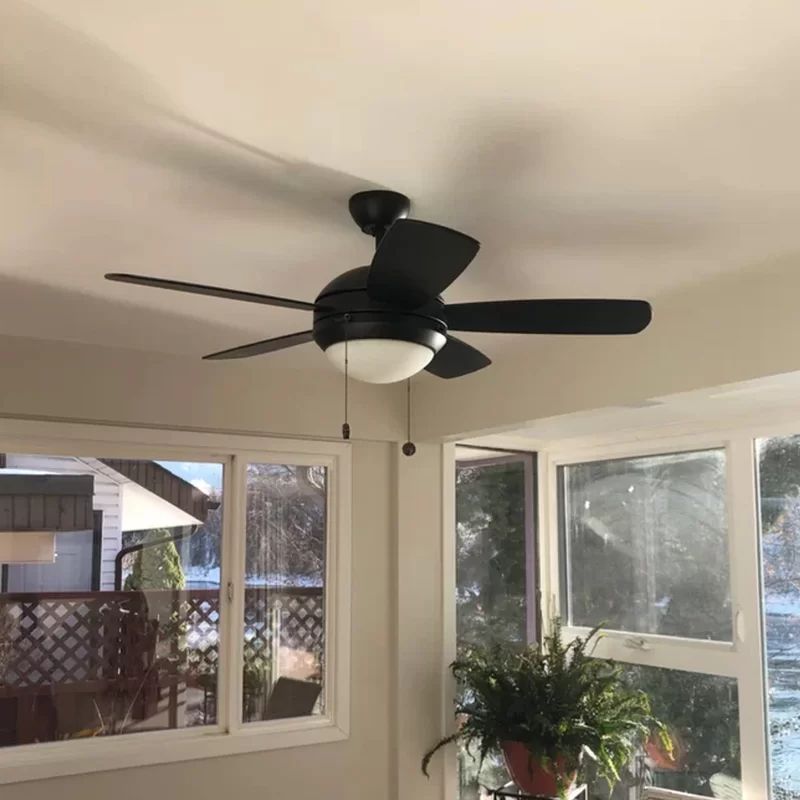 44'' Lagasse 5 - Blade Standard Ceiling Fan with Pull Chain and Light Kit Included | Wayfair North America